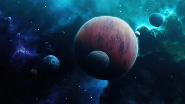 Existencia de planetas paralelos Fondo de pantalla