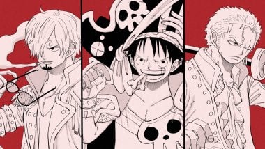 One Piece Red Luffy Zoro Sanji Wallpaper