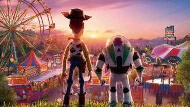 Toy Story 4 Woody y Buzz Lightyear Fondo de pantalla
