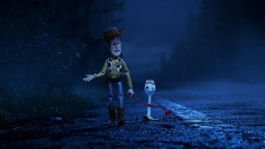 Toy Story 4 Woody y Forky Fondo de pantalla