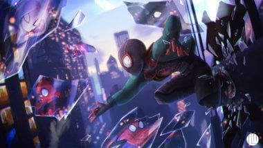 Spider-Man: Un nuevo universo Fondo de pantalla