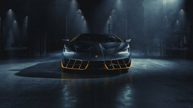 Black Lamborghini Centenario Wallpaper