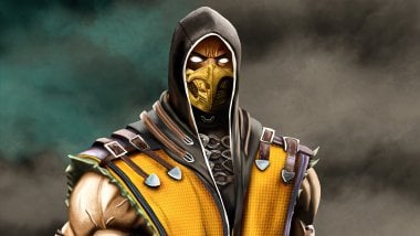 Scorpion de Mortal Kombat 2021 Fondo de pantalla