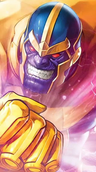 Thanos Marvel Comics Fanart Fondo de pantalla