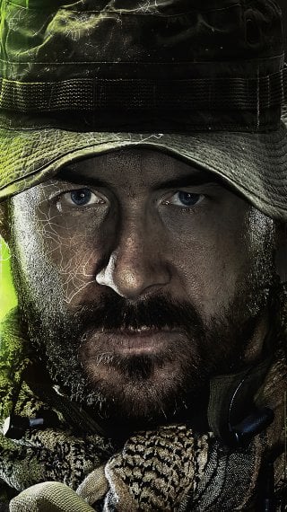 Capitan John Price Call of Duty Modern Warfare Fondo de pantalla