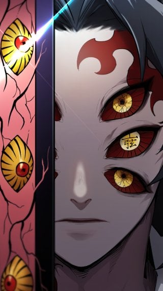 Kokushibo from Demon Slayer Wallpaper