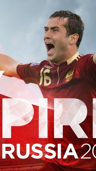 Russian player Kerzhakov in fifa Wallpaper