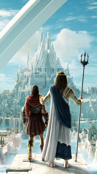Ciudad de Assassin\'s Creed Odyssey Judgment of Atlantis Fondo de pantalla