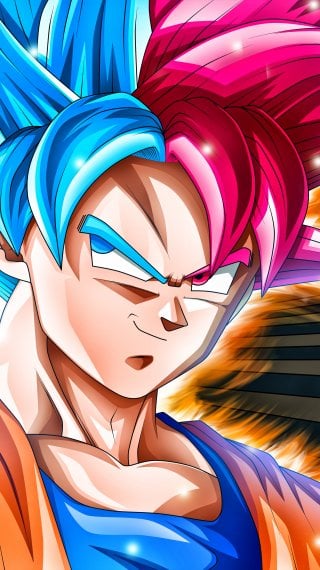 Goku Super Saiyan Blue and Black Goku SSR Dragon Ball Super Fondo de pantalla