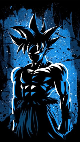 Goku Minimalist style 2020 Wallpaper