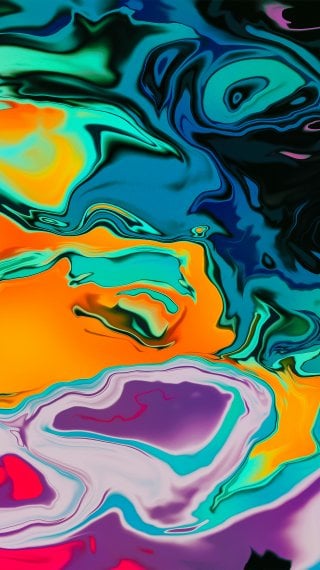 Paint of diferent colors Wallpaper