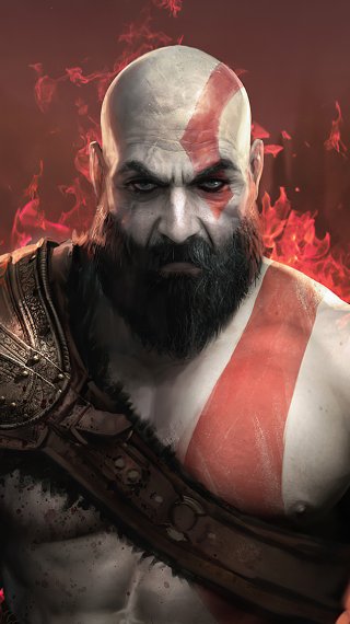 Ragnarok Kratos and Atreus God of War Wallpaper 4k HD ID:8746
