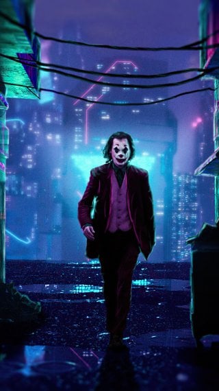 Joker x Cyberpunk 2077 Wallpaper