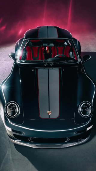 Porsche 911 Guntherwerks Front Top Fondo de pantalla