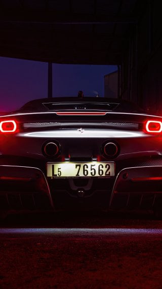 Ferrari SF90 Stradale rear Wallpaper