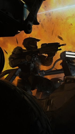 Halo Infinite Warthogs Wallpaper
