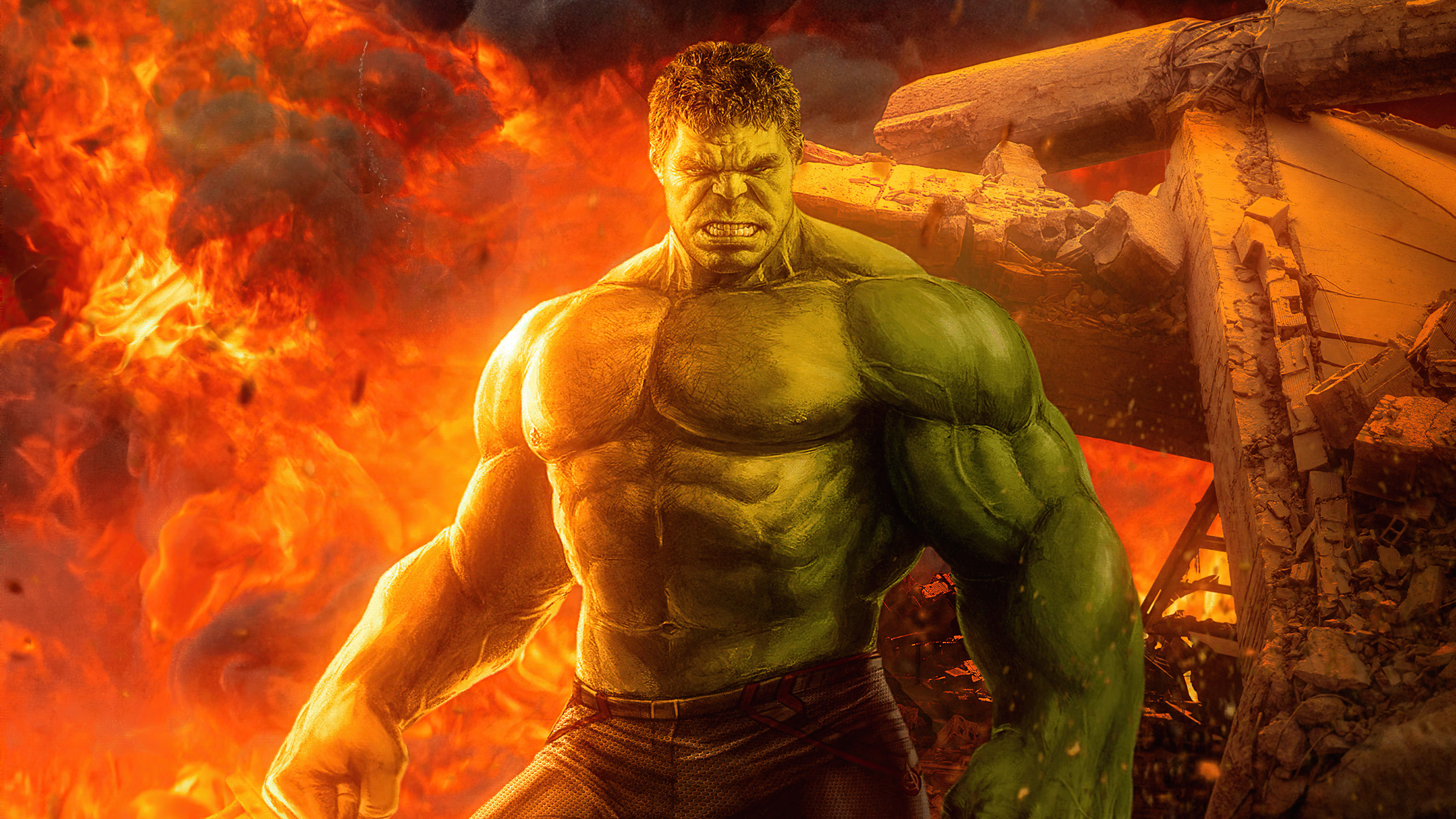 Artwork de Hulk 2020 Fondo de pantalla 4k Ultra HD ID:6388