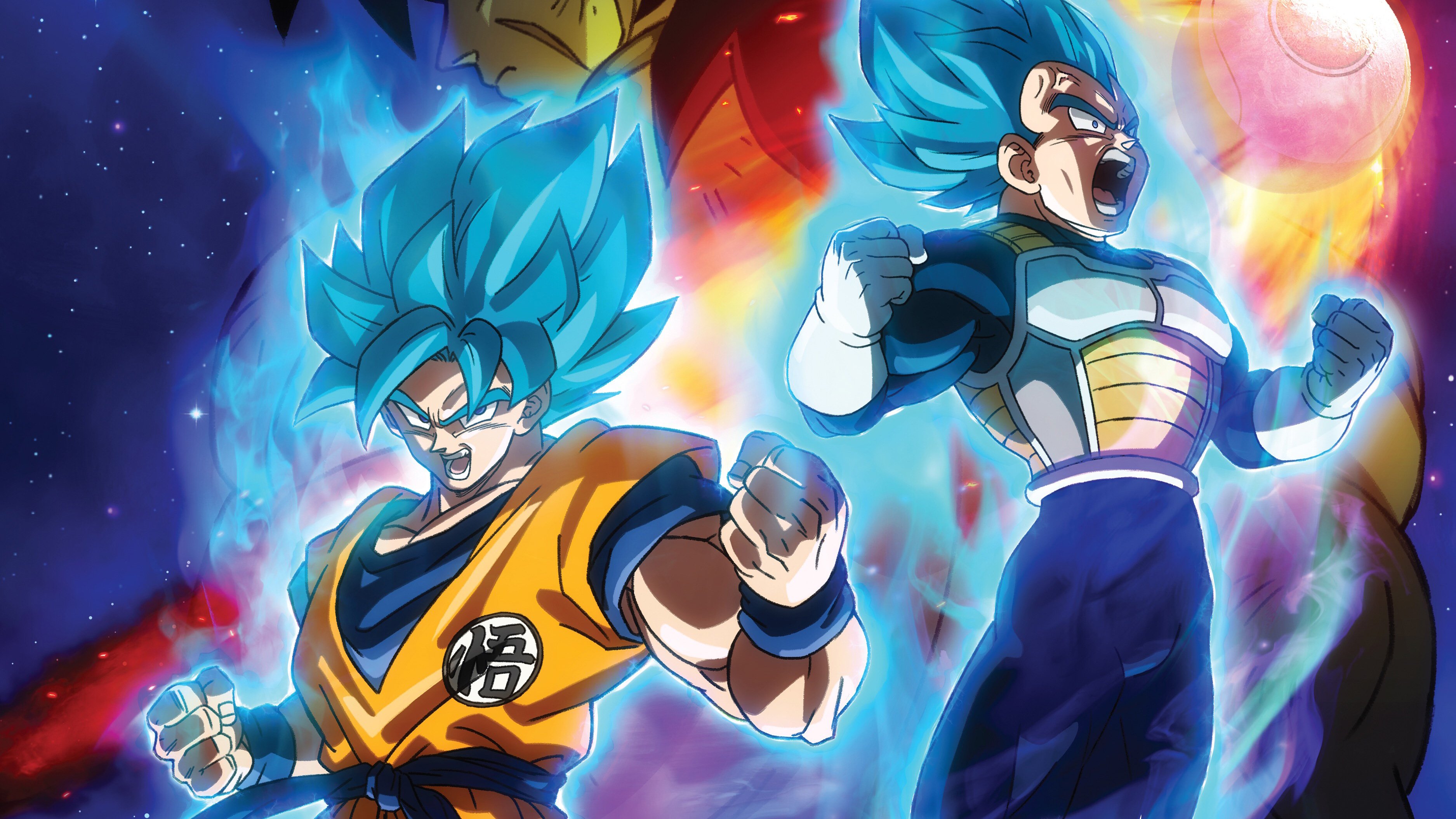 Goku and Vegeta Battle Dragon Ball Super Broly  Animated Wallpaper  Live  Desktop Wallpapers