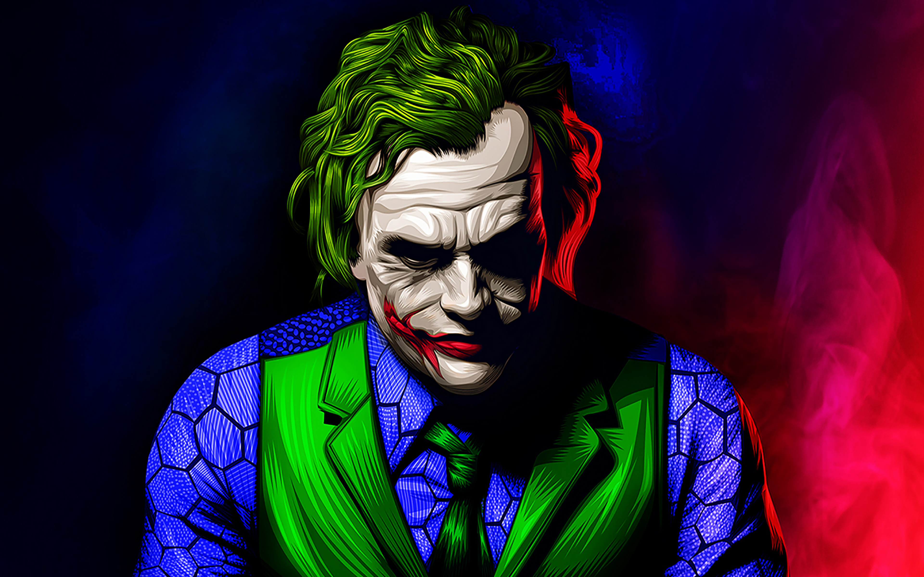  Joker  Artwork Illustration Wallpaper  4k  Ultra  HD  ID 3810