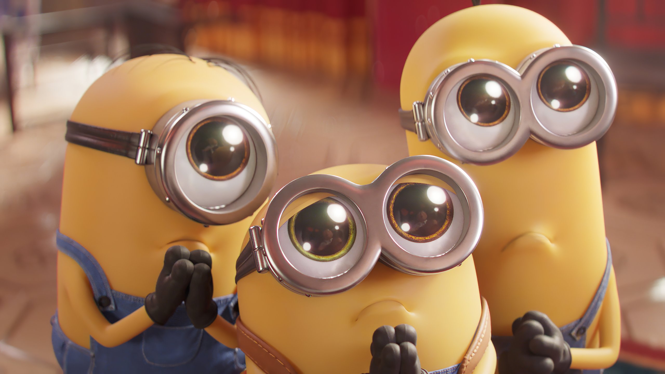 Stuart Bob Y Kevin En Minions Nace Un Villano Fondo De Pantalla 4k Hd Id9109 