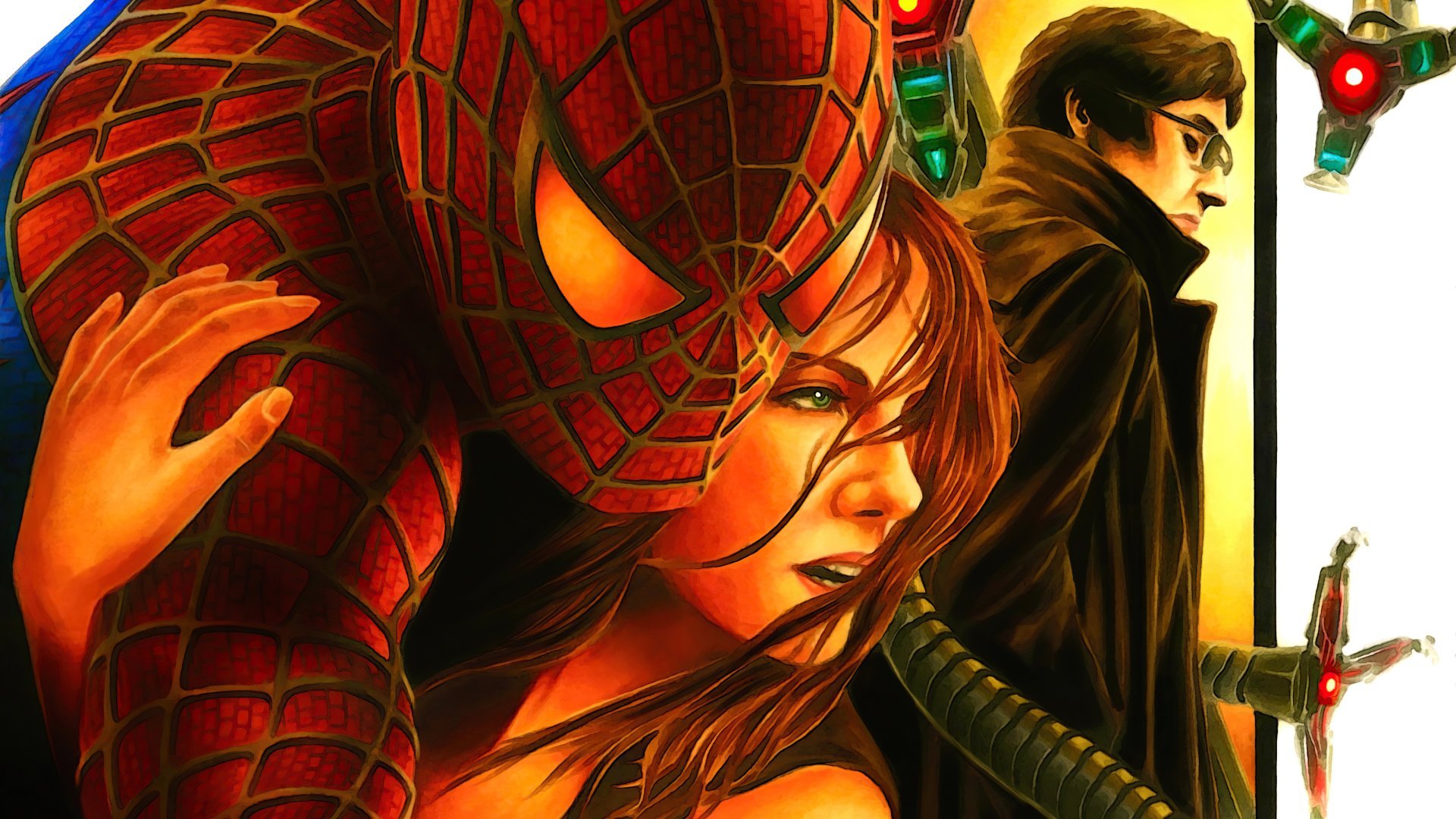 Spider Man and Mary Jane Illustration Wallpaper 5k Ultra HD ID:11600