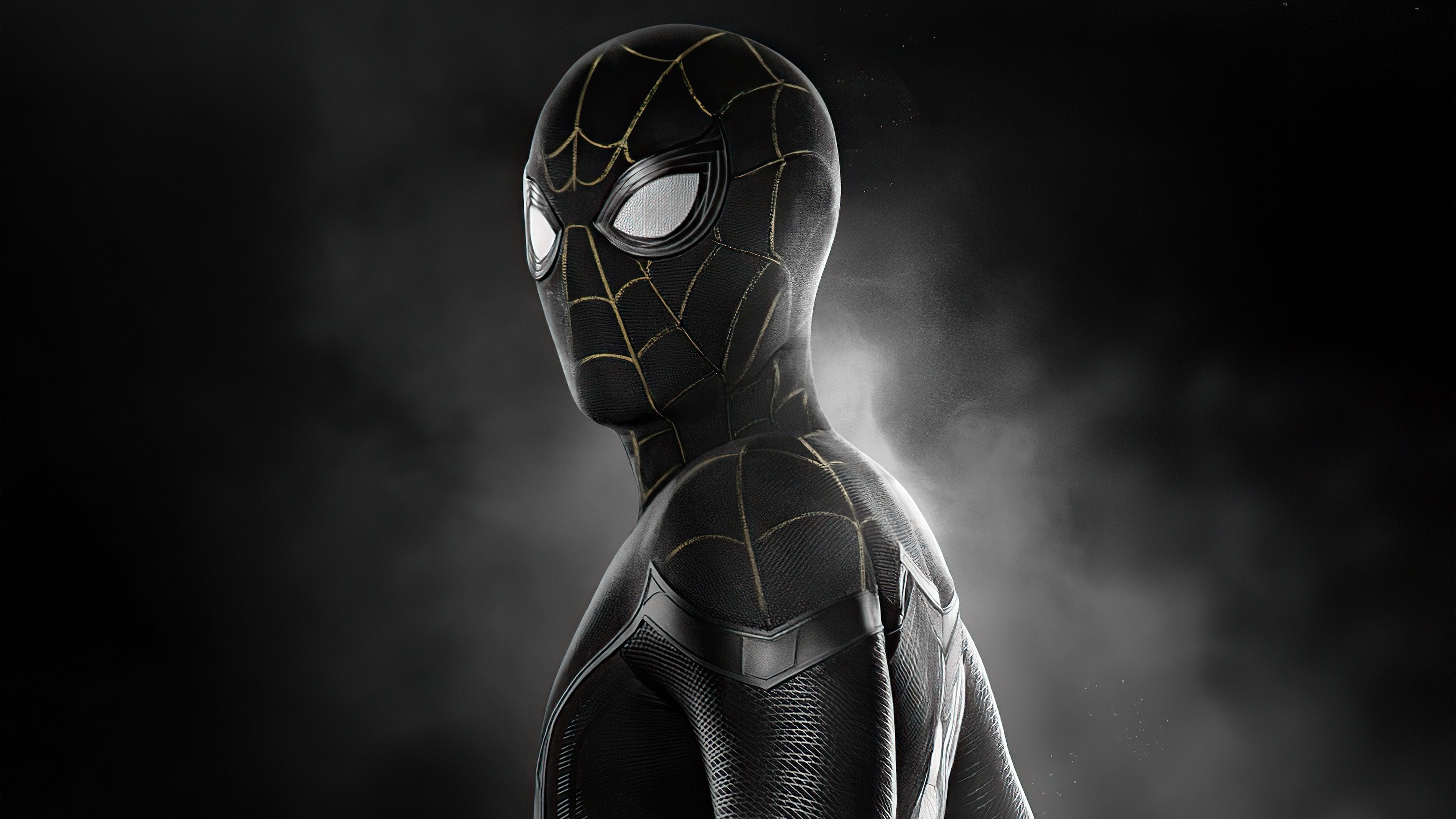 Spider Man black suit No way Home Wallpaper 4k Ultra HD ID:8228