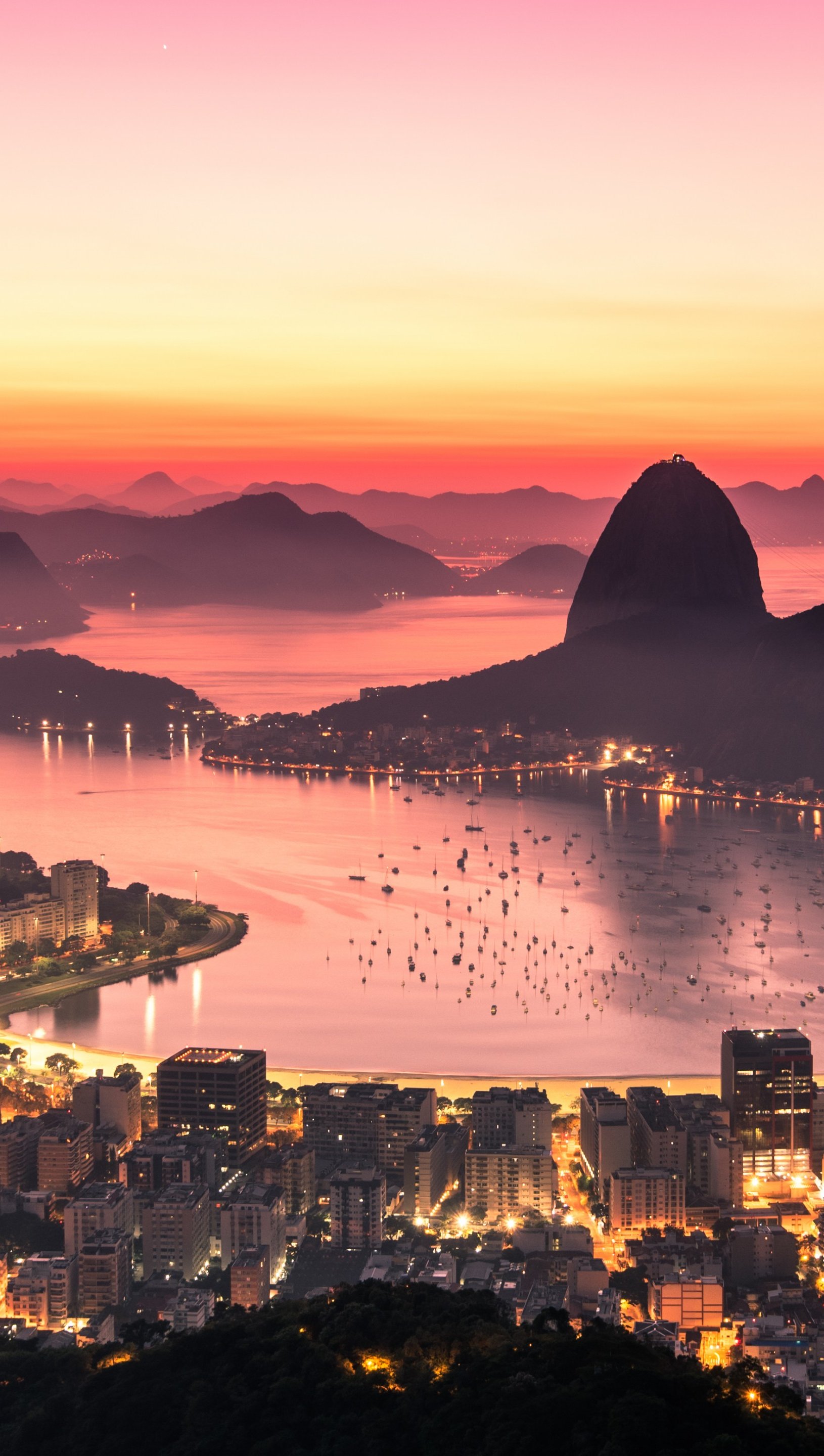 Brazil night of Rio de Janeiro wallpaper  1920x1080  849817  WallpaperUP