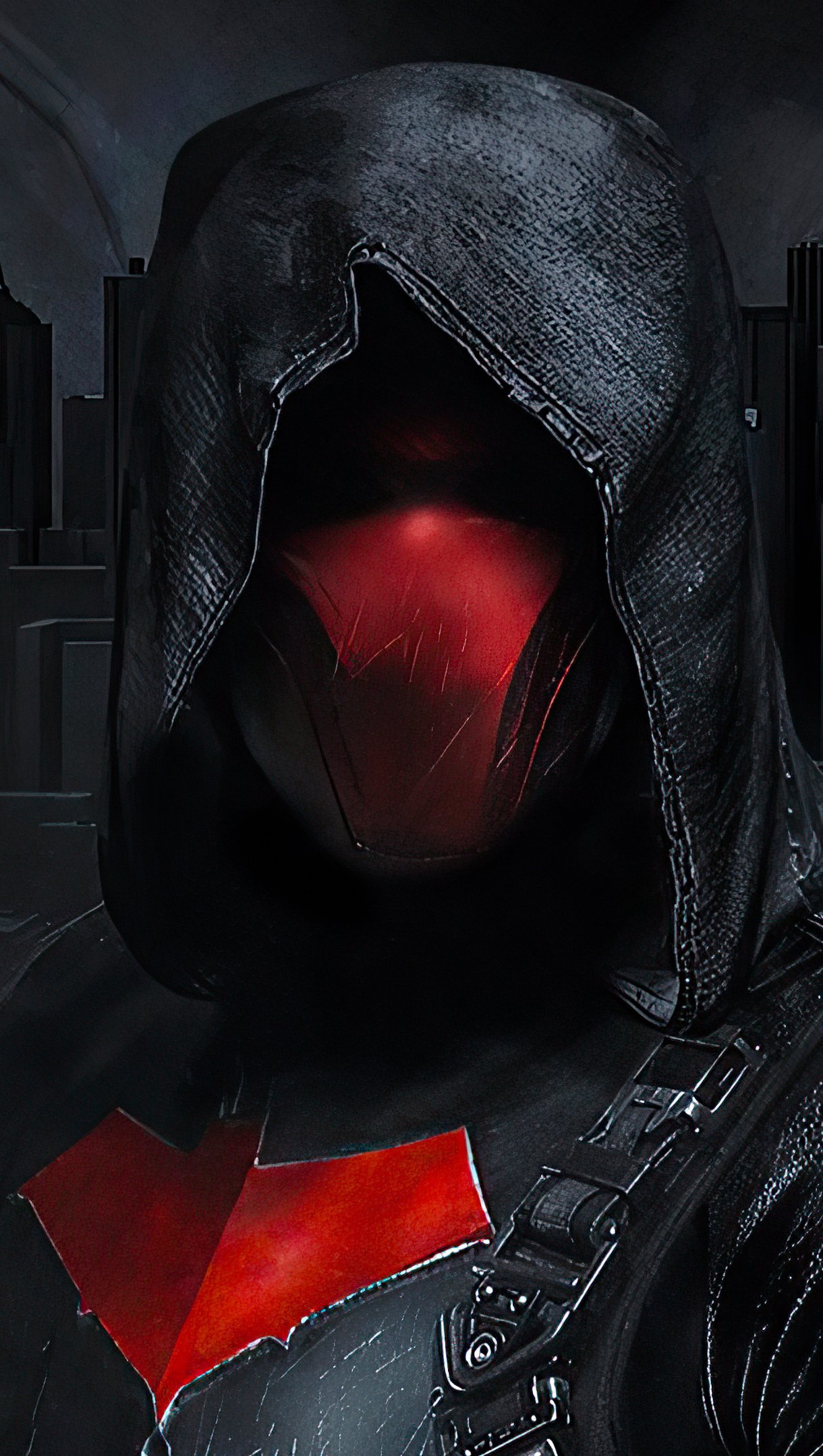 Gotham Knights Red Hood Logo 4K Wallpaper | vlr.eng.br
