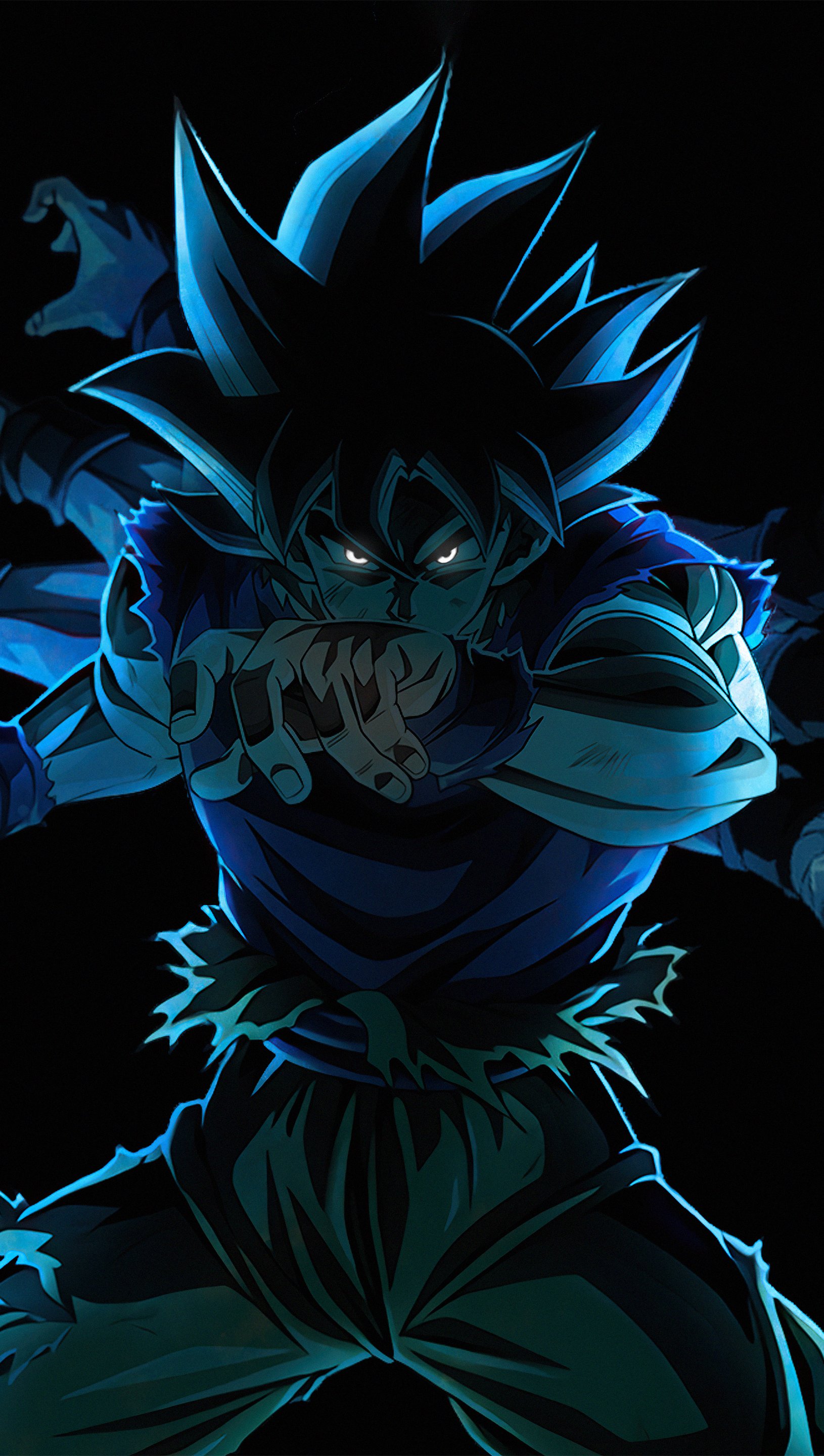 Ultra Instinct Goku anime dark dbz dragon ball iphone manga saiyan  ultra instinct HD phone wallpaper  Peakpx