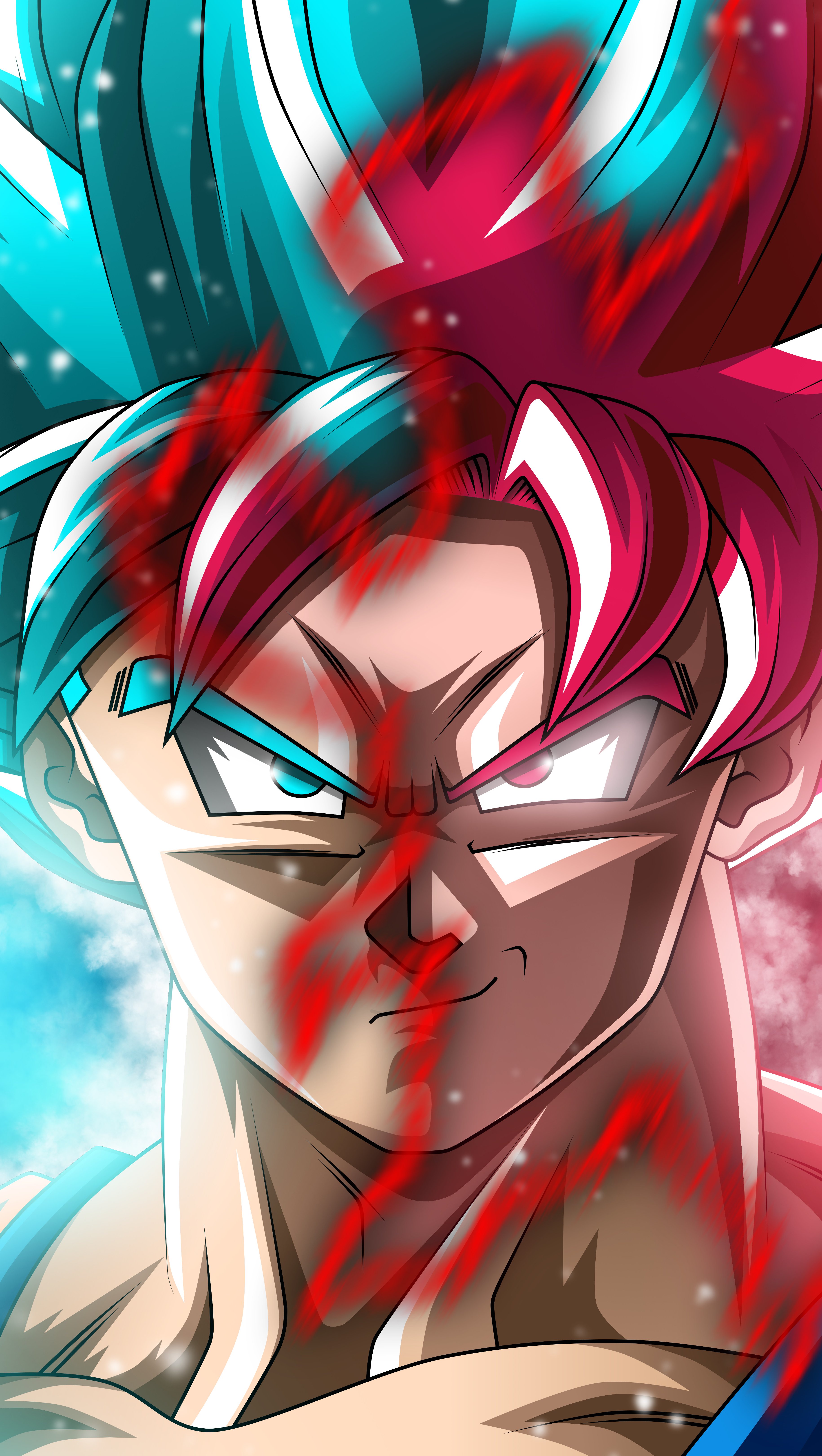 Goku Super Saiyan Blue And Black Goku Ssr Dragon Ball Super Anime Wallpaper Id 3097