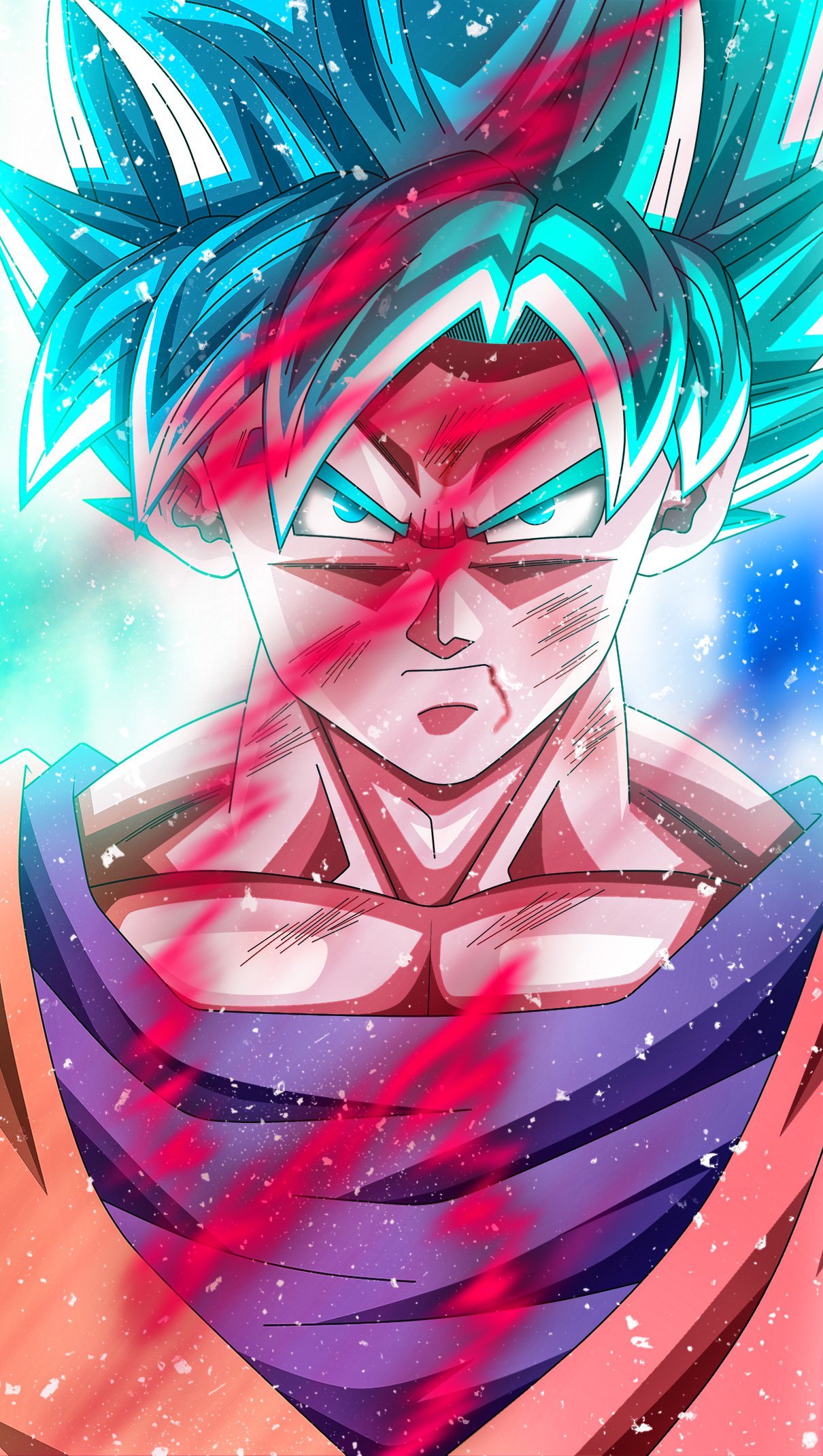 Goku Super Saiyan Blue de Dragon Ball Super Anime Fondo de ...