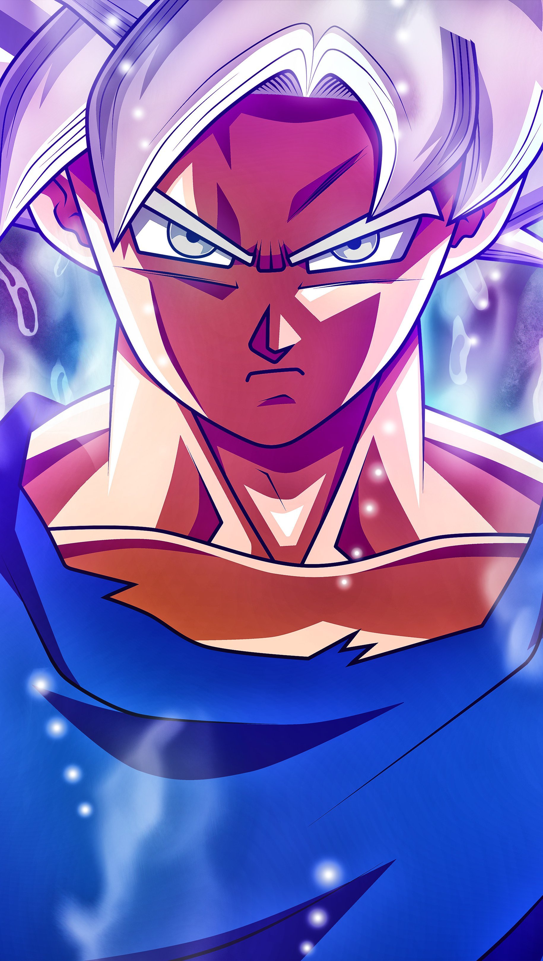 Goku Super Saiyan Silver Mastered Ultra Instinct Dragon ...