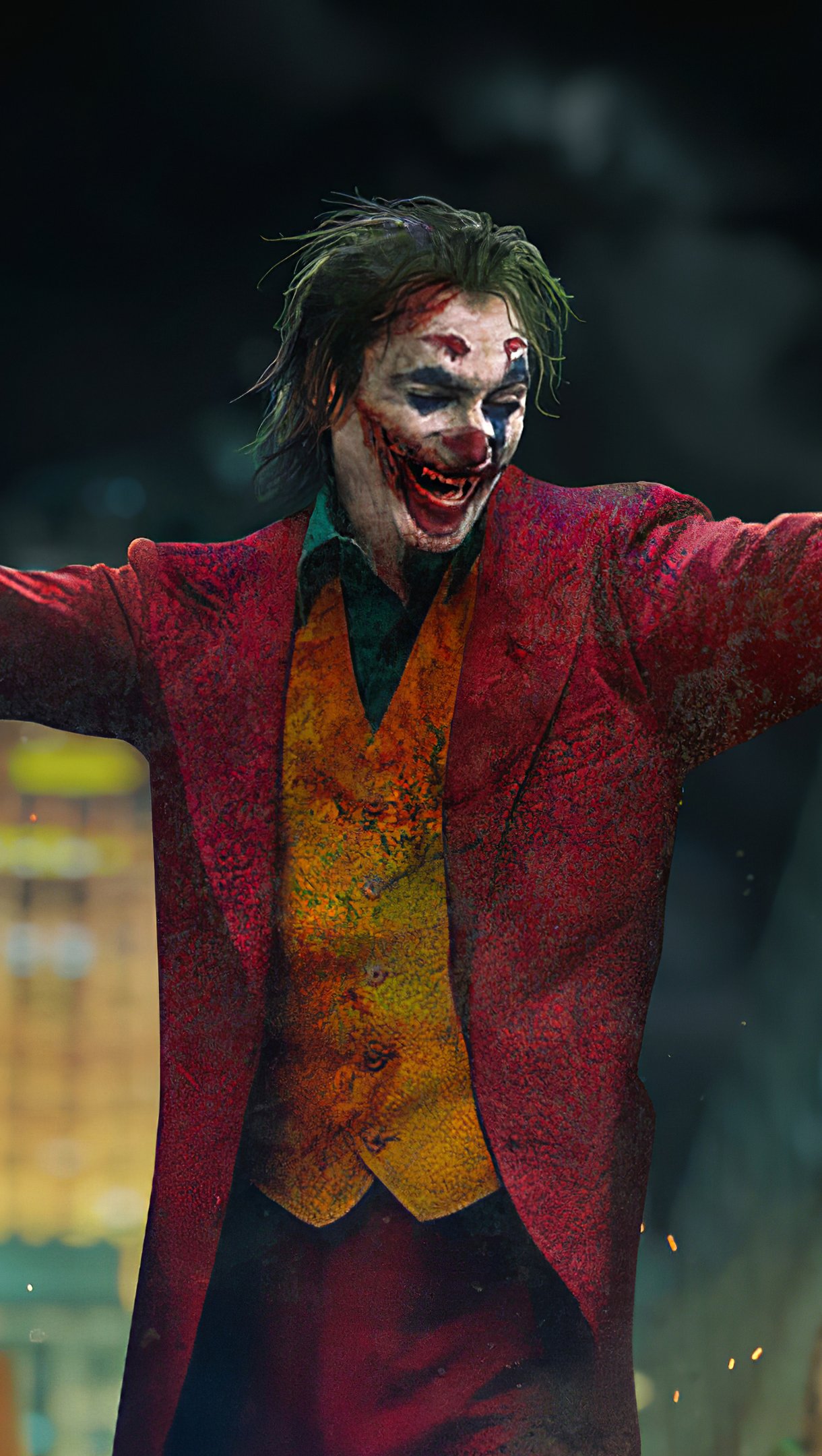 Joker with open arms Wallpaper 4k HD ID:5171