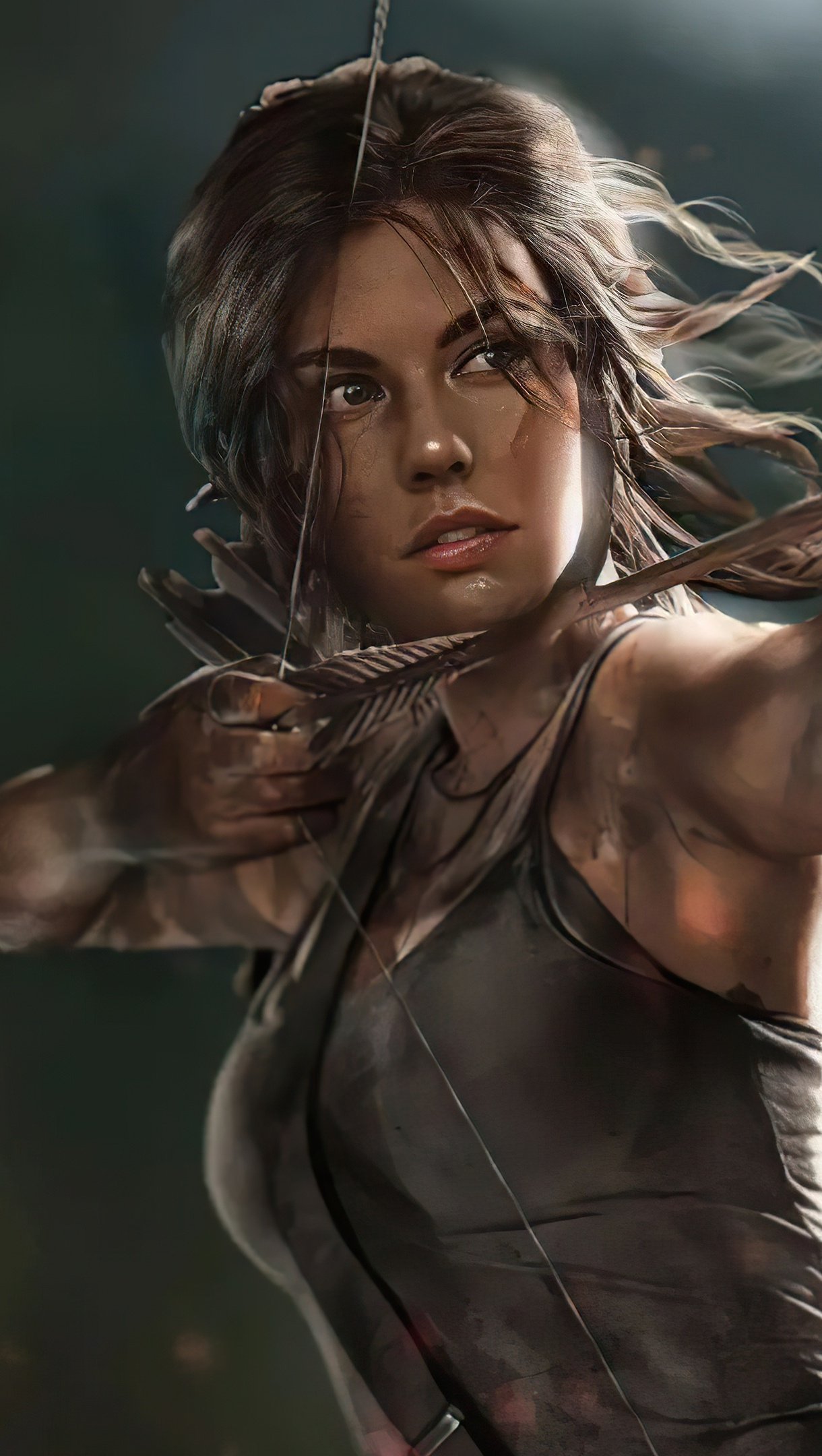 Lara Croft In The Jungle Tomb Raider Live Wallpaper - WallpaperWaifu