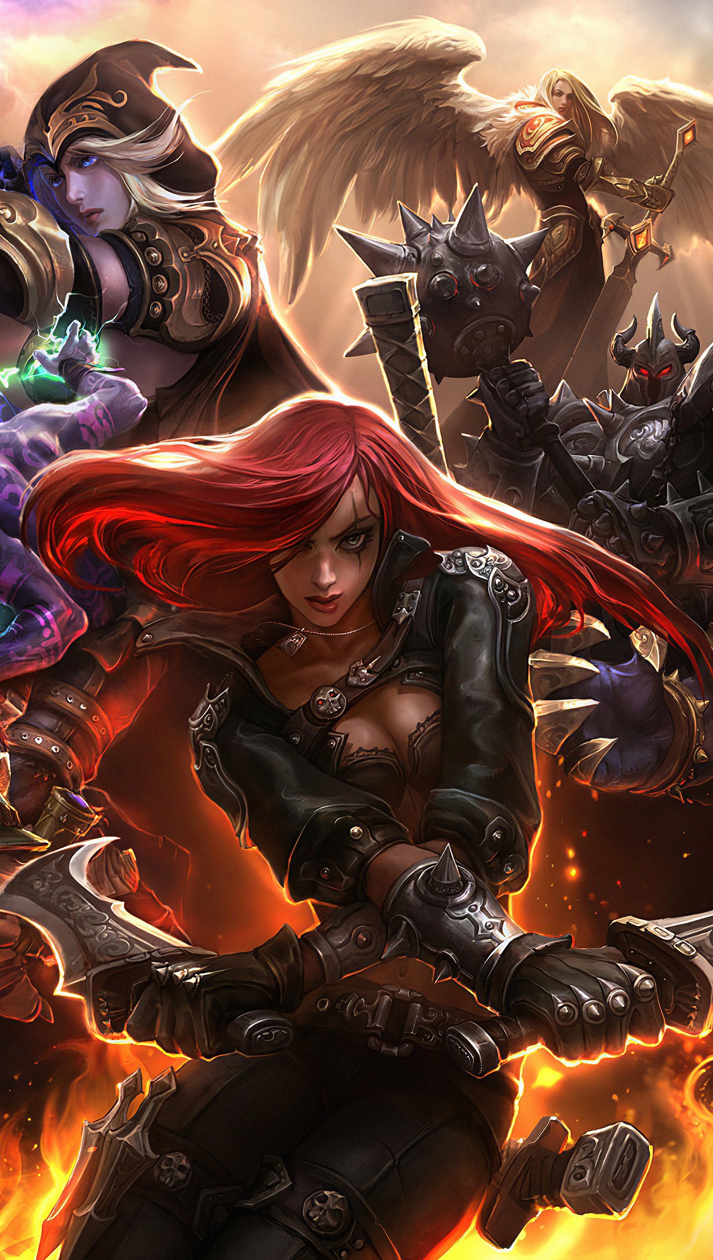 The Characters from League of legends Wallpaper 4k Ultra HD ID:5283