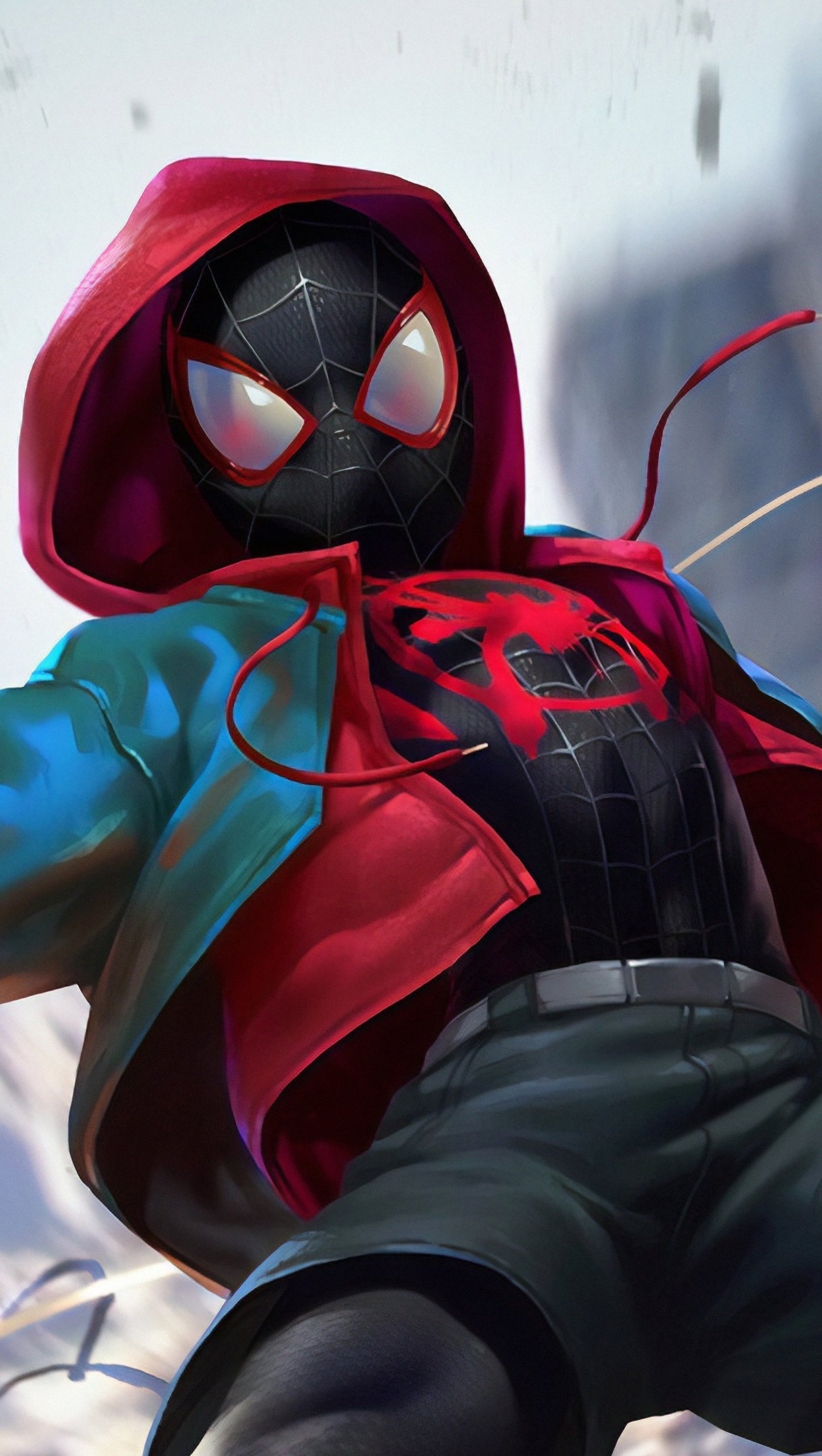 Wallpaper Spiderman Into The Spider Verse