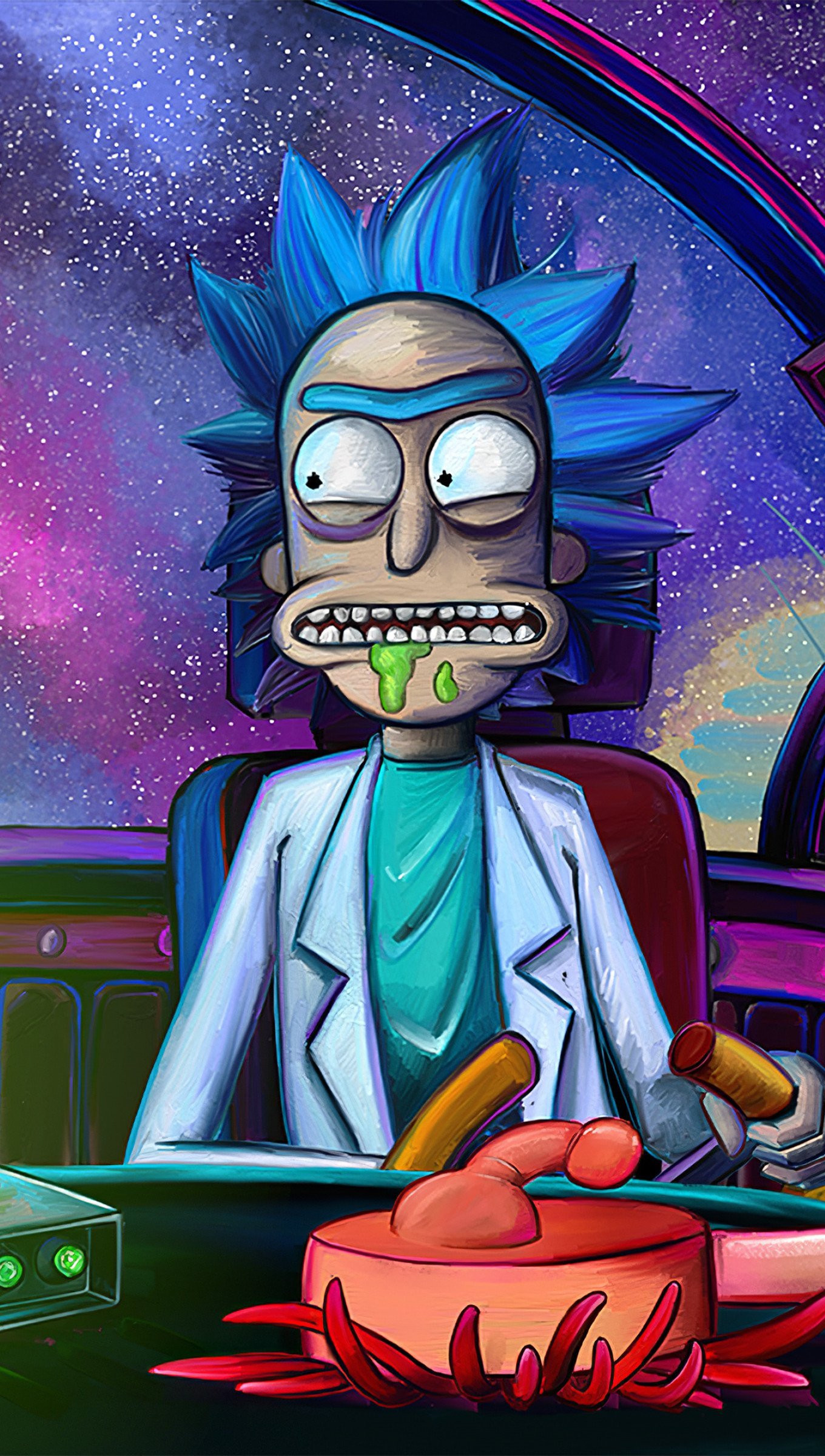 Top 112+ Rick and morty wallpaper - Snkrsvalue.com