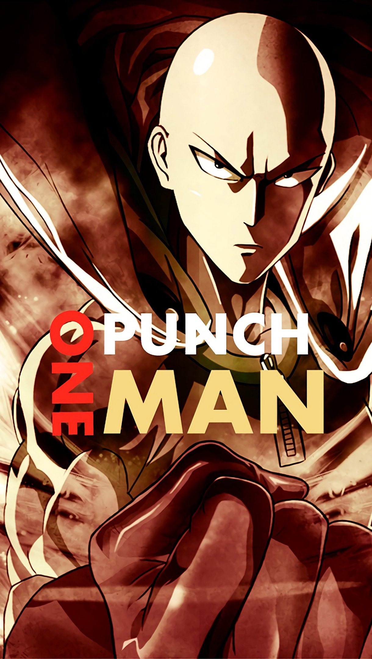 One-Punch Man, Saitama, vertical, HD phone wallpaper