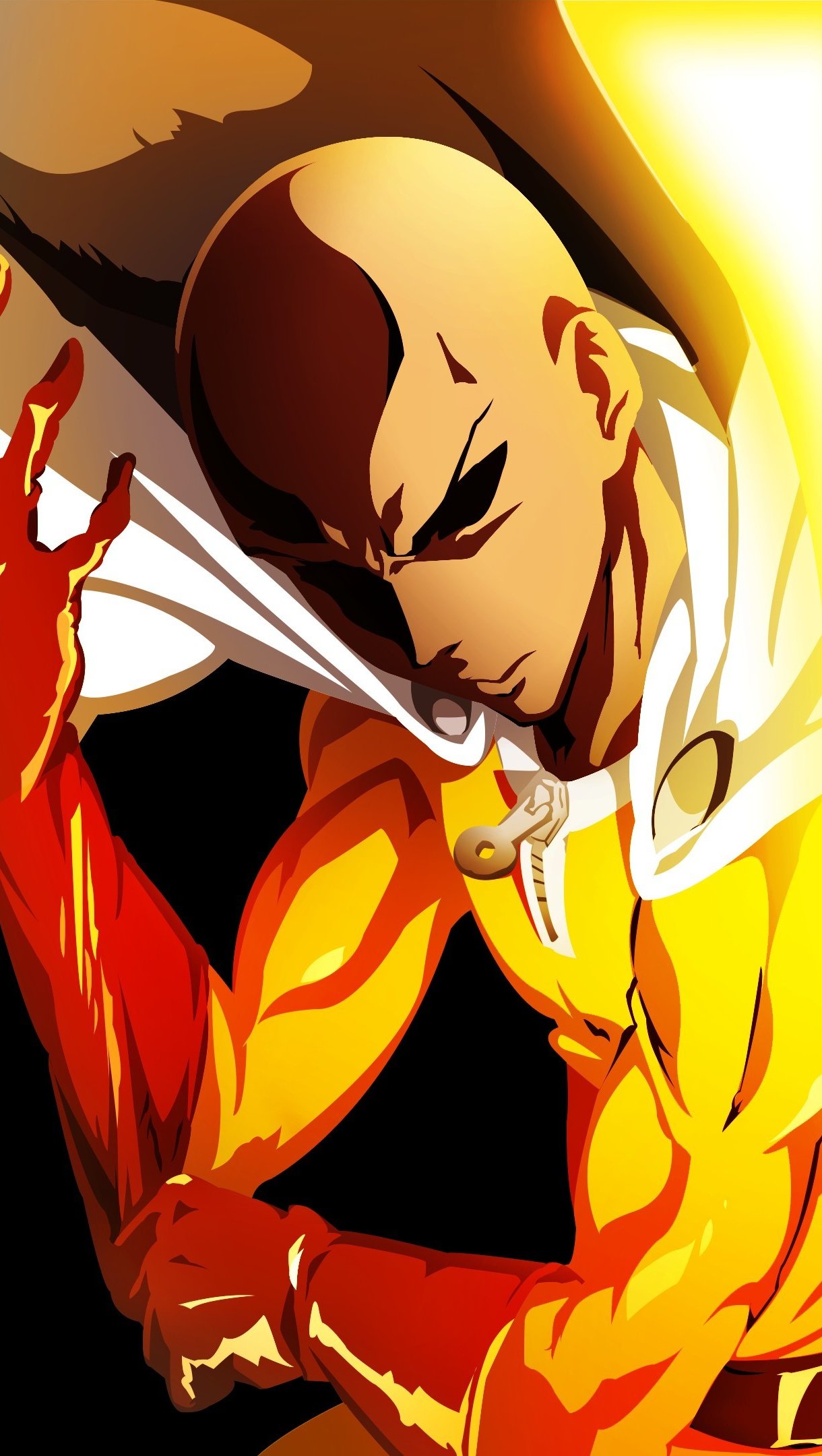Anime, One-Punch Man, Saitama (One-Punch Man), HD wallpaper