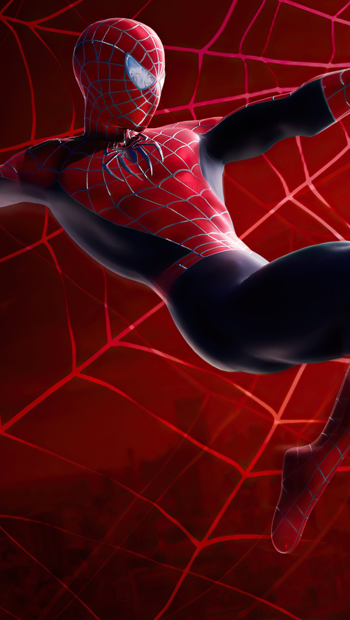 SpiderMan Web Shoot Marvel 4K tải xuống hình nền