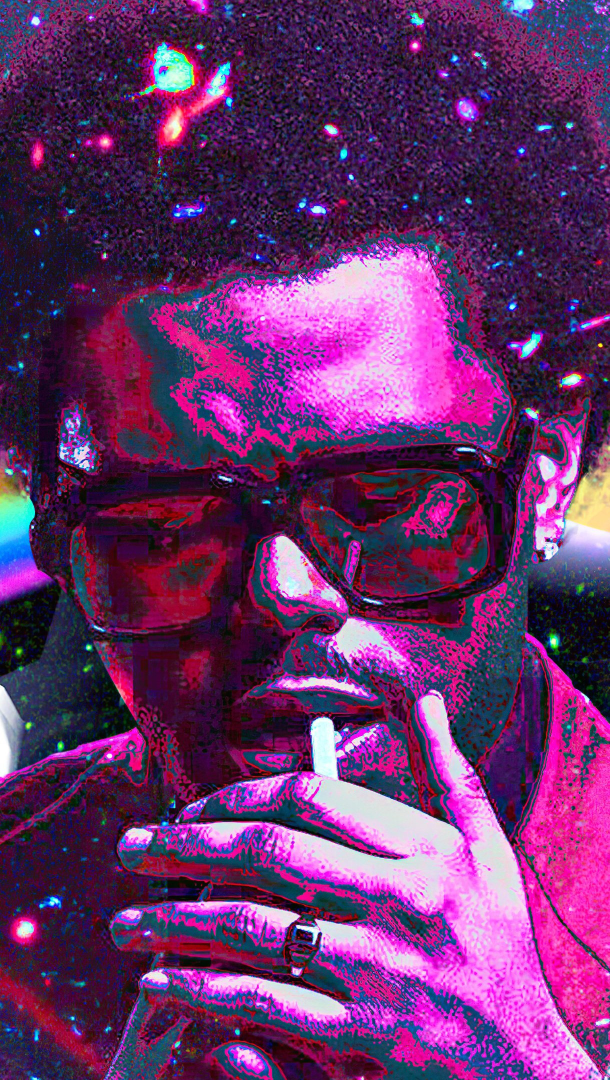 The Weeknd Colorful Art Wallpaper 4k Ultra HD ID5716