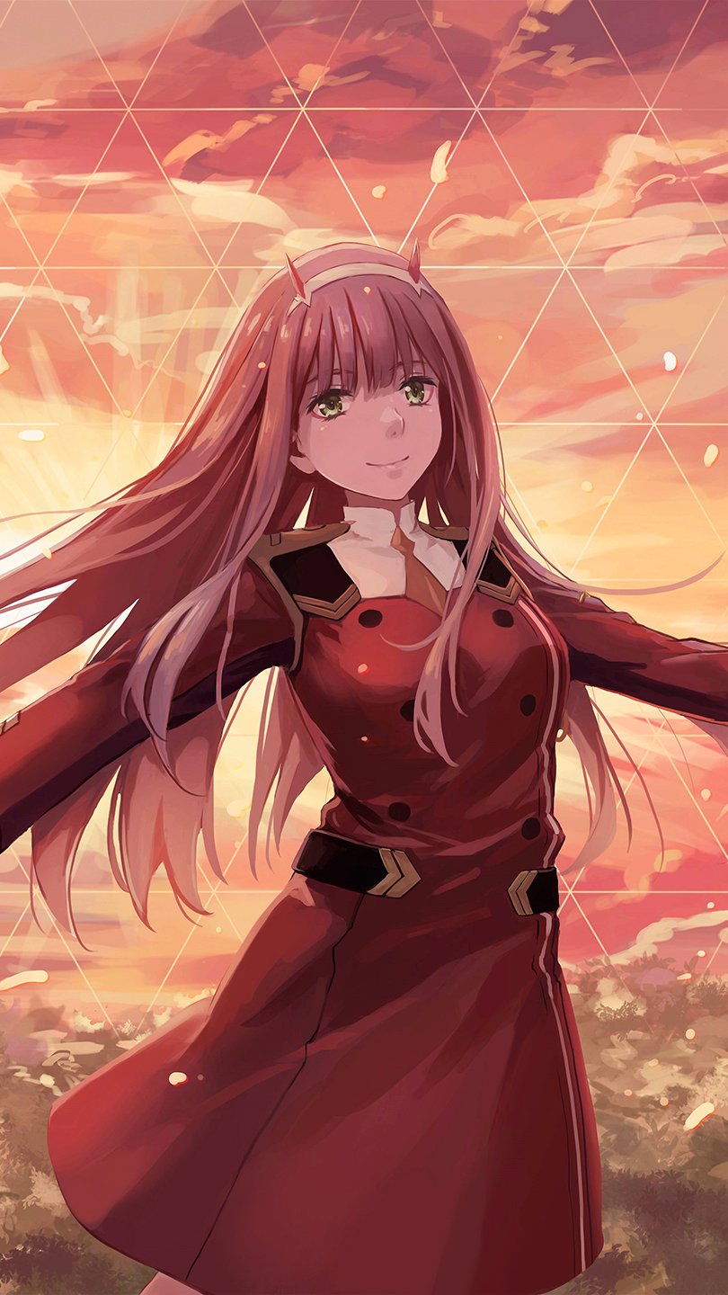 620 Zero Two Darling in the FranXX HD Wallpapers and Backgrounds
